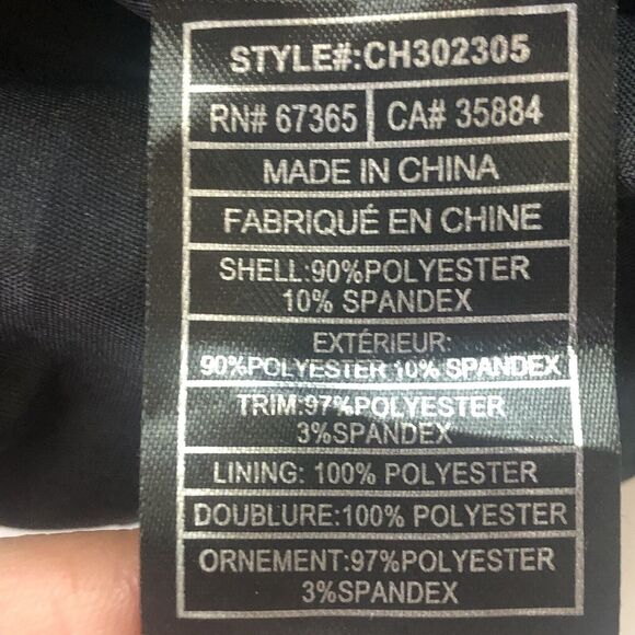 cupcakes and cashmere Faux Suede Black Zip Up Jacket Medium - Picture 4 of 10